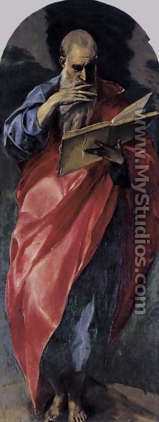 St John the Evangelist 1577-79 - El Greco (Domenikos Theotokopoulos)