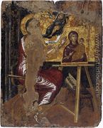 St Luke Painting the Virgin and Child 1567 - El Greco (Domenikos Theotokopoulos)