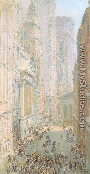 Lower Manhattan 1907 - Childe Hassam