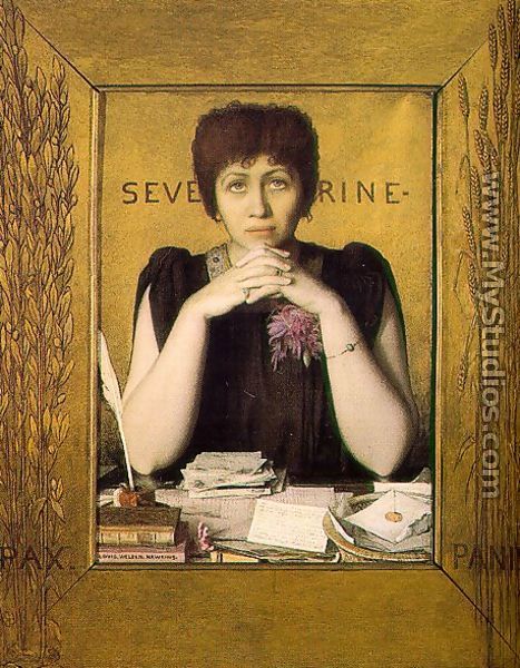Mme. Severine  1895 - Louis Welden Hawkins