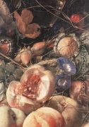 Still-Life with Flowers and Fruit (detail) - Cornelis De Heem