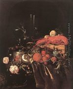 Still-Life with Fruit, Flowers, Glasses and Lobster 1660s - Jan Davidsz. De Heem