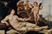 Venus and Cupid 1545 - Maerten van Heemskerck