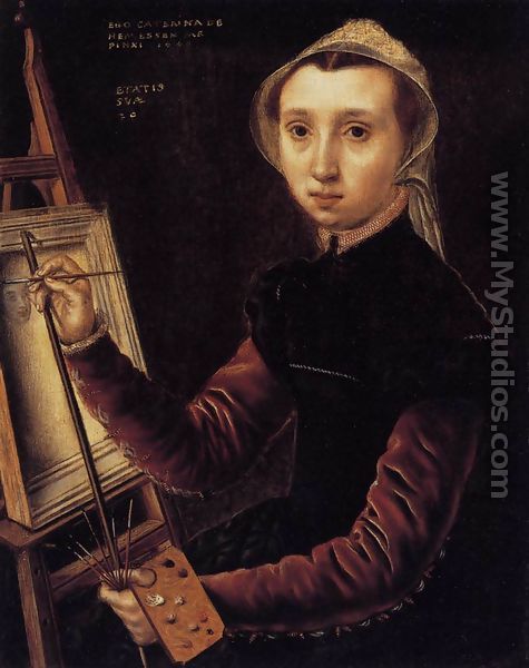 Self-Portrait 1548 - Caterina van Hemessen