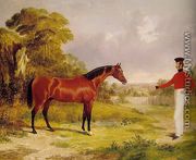 A Soldier with an Officer's Charger  1839 - John Frederick Herring Snr