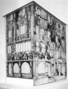Model of the `Zum Tanz` house (reconstruction) - Hans, the Younger Holbein