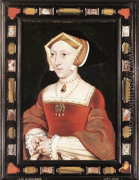 Portrait of Jane Seymour c. 1537 - Hans, the Younger Holbein