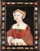 Portrait of Jane Seymour c. 1537 - Hans, the Younger Holbein