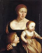 The Artist's Family 1528 - Hans, the Younger Holbein