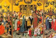 Retable of the Seven Joys of the Virgin  1480 - Master of the Holy Kindred