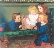 The Children of George Birkbeck Hill 1866 - Arthur Hughes
