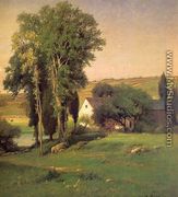 Old Homestead  (detail) 1877 - George Inness