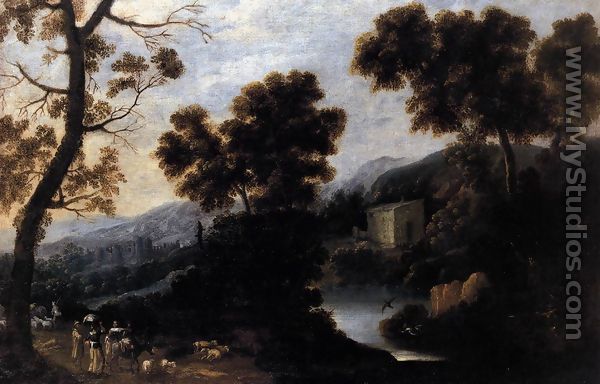 Landscape with Figures c. 1660 - Ignacio de Iriarte