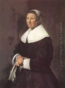 Portrait of a Woman 1648-50 - Frans Hals