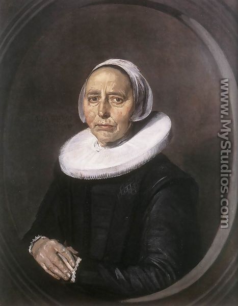 Portrait of a Woman  1640 - Frans Hals
