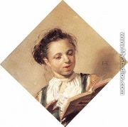Singing Girl  1626-30 - Frans Hals