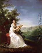 Portrait of Adelie Auguie  1810 - Francois-Joseph Kinsoen