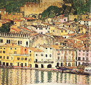 Malcesine on Lake Garda  1913 - Gustav Klimt