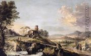 Pastoral Landscape with Figures - Jean-Baptiste Lallemand