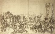 Louis XIV Visiting the Gobelins Factory - Charles Le Brun