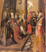 St. Ursula Announces her Pilgrimage to the Court of her Father - Master of the Legend of St. Ursula