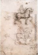 Equestrian monument 1517-18 - Leonardo Da Vinci