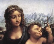 Madonna with the Yarnwinder (detail) after 1510 - Leonardo Da Vinci