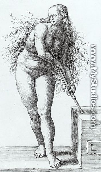The Suicide of Lucretia  1514 - Lucas Van Leyden