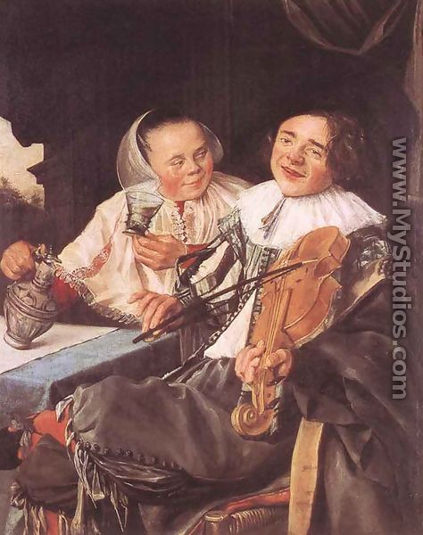 Carousing Couple  1630 - Judith Leyster