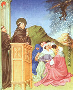 Belles Heures de Duc du Berry  -Folio 170-  St. Anthony of Padua Stilling a Storm  1408-09 - Jean Limbourg