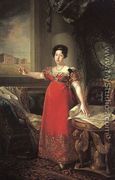 Isabella of Braganza, Second Wife of Ferdinand VII  1829 - Bernardo Lopez