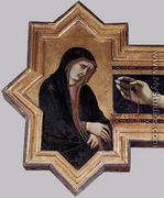 Crucifix (detail 2) c. 1320 - Pietro Lorenzetti