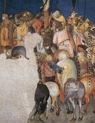 Crucifixion (detail-2) 1320 - Pietro Lorenzetti