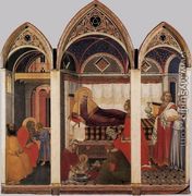 The Birth of Mary 1342 - Pietro Lorenzetti