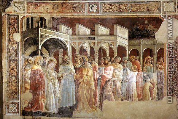 Marriage of the Virgin 1420-24 - Lorenzo Monaco