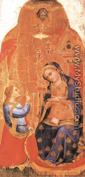 Annunciation 1371 - Lorenzo Veneziano