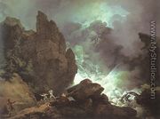 An Avalanche in the Alps  1803 - Philip Jacques de Loutherbourg