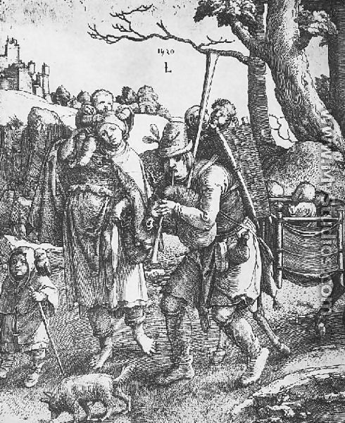 Wandering Beggars 1520 - Lucas Van Leyden