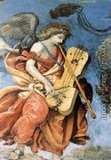 Assumption and Annunciation (detail-2) 1489-91 - Filippino Lippi