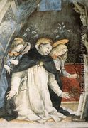 Scene from the Life of St Thomas Aquinas (detail-3) 1489-91 - Filippino Lippi