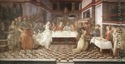 Herod's Banquet 1452-65 - Fra Filippo Lippi