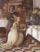 Herod's Banquet (detail-2) 1452-65 - Fra Filippo Lippi