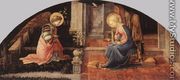 The Annunciation 1448-50 - Fra Filippo Lippi