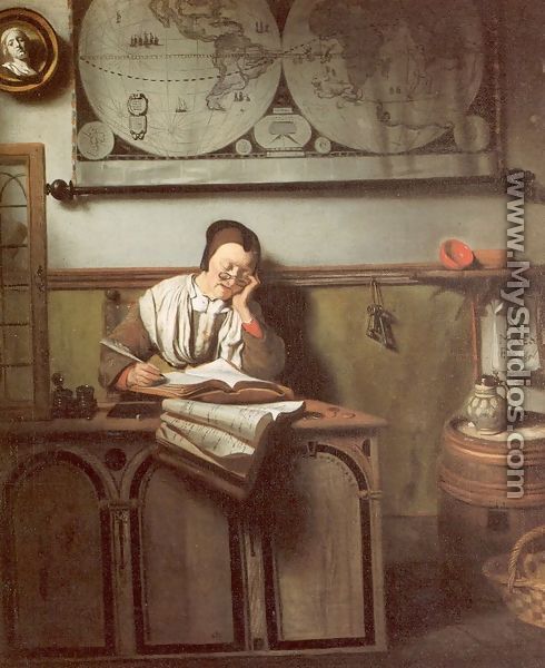 The Account Keeper 1656 - Nicolaes Maes