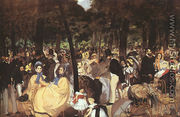 Concert in the Tuileries  1860-62 - Edouard Manet