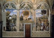 Arrival of Cardinal Francesco Gonzaga 1471-74 - Andrea Mantegna