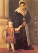 Child with Nurse - Pietro Marescalca