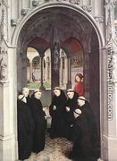 Scenes from the Life of St Bertin (detail 1) 1459 - Simon Marmion