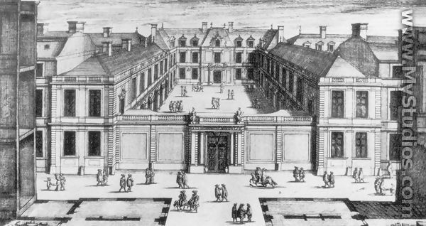 Hotel de la Vrillere, Paris  1650s - Jean I Marot