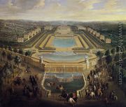 View of the Chateau of Marly 1725 - Pierre-Denis Martin
